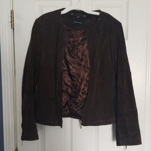 Brown Suede Jacket